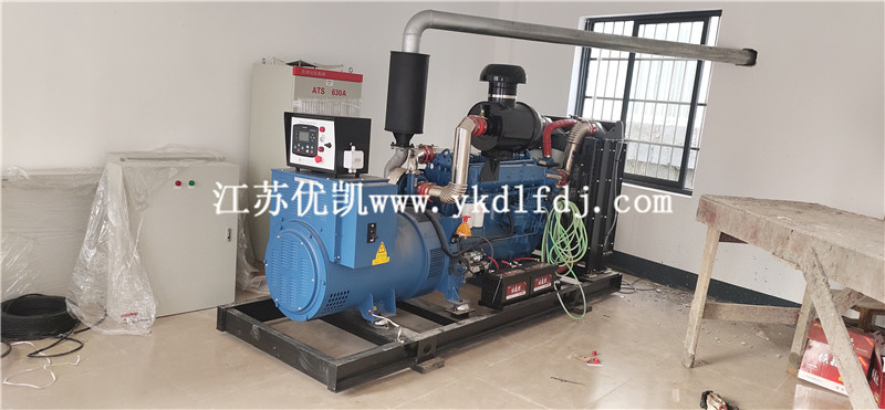 2021年4月30日，250KW濰柴發(fā)電機組1臺交付上林某大廈使用