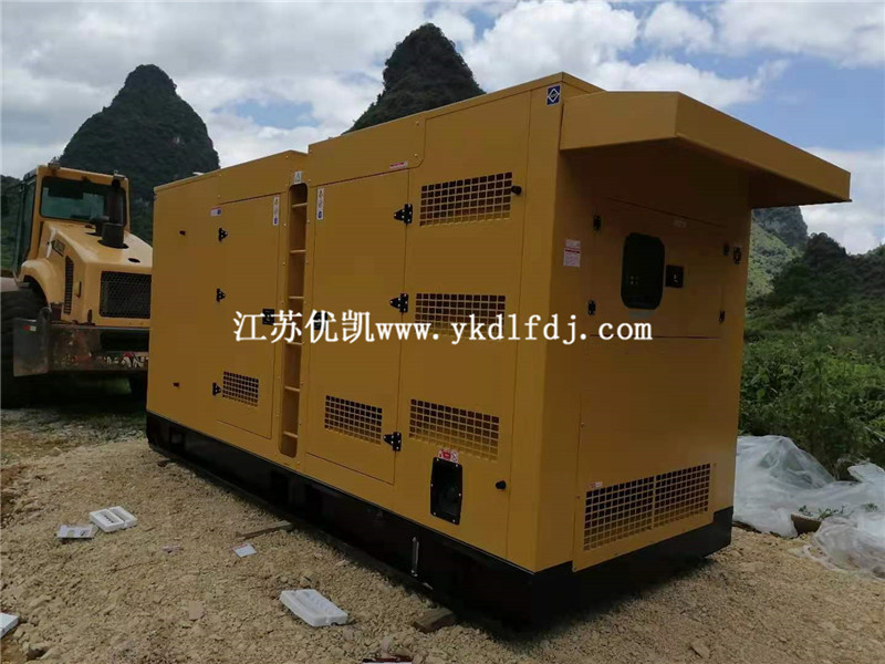 2021年7月10日，2臺玉柴400KW戶外靜音箱型發(fā)電機組交付廣西某項目使用