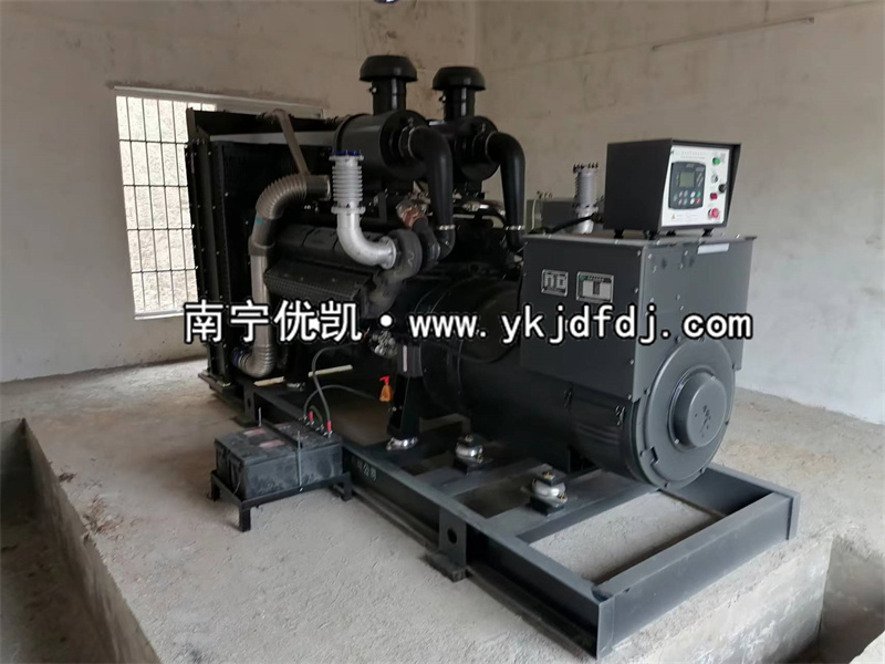 2022年12月8日，500KW上柴發(fā)電機(jī)組發(fā)貨防城港