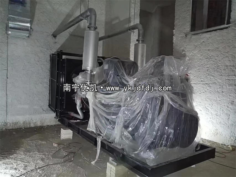 2023年5月19日，上海凱普700kw柴油發(fā)電機組到貨安裝完成