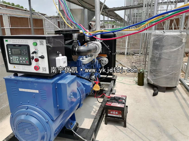 2024年4月19日，150kw雷納柴油發(fā)電機組發(fā)貨欽州