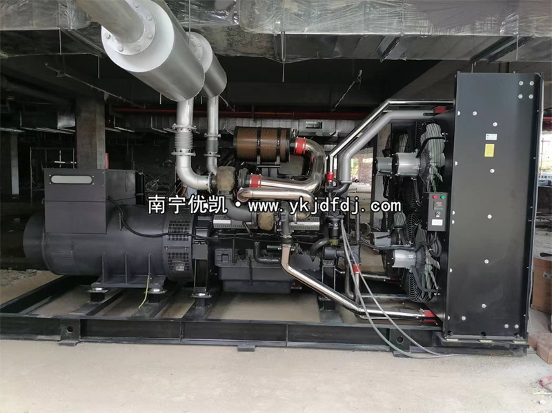 2024年7月15日，崇左項目1200KW凱普柴油發(fā)電機組到貨安裝