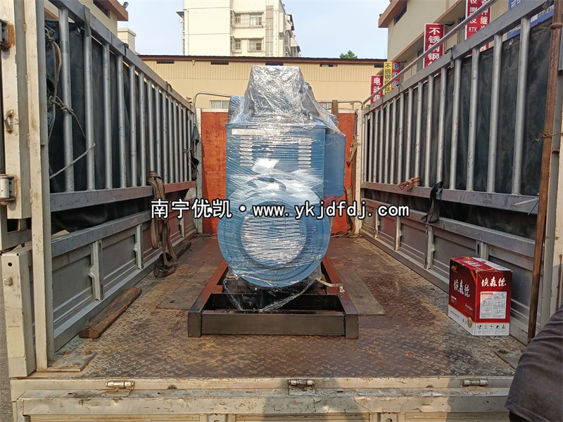 2025年8月3日，南寧隆安項目50KW柴油發(fā)電機組裝車發(fā)貨
