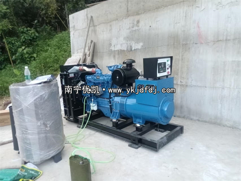 2025年9月5日，崇左項目150kw柴油發(fā)電機組到貨試機